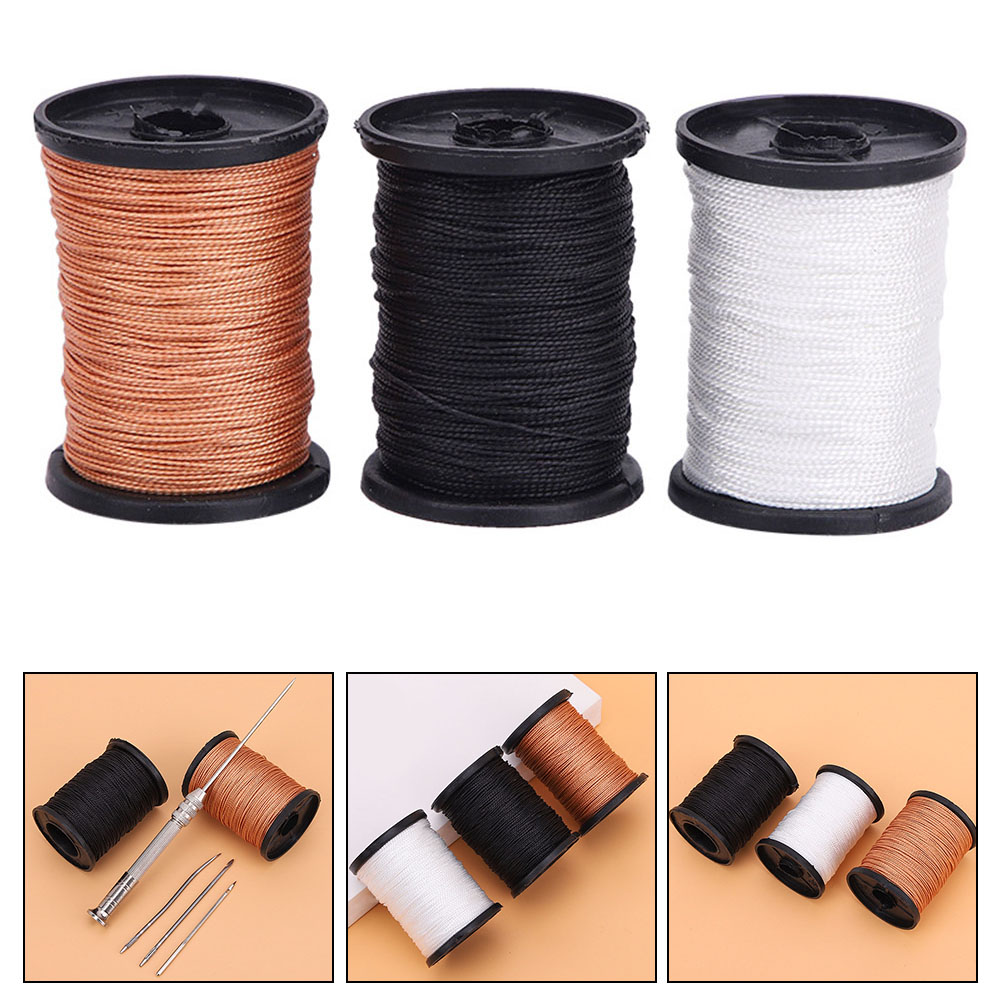 Embroidery Floss Thread - ด้ายเย็บผ้าไนลอนคุณภาพดีสำหรับซ่อมรองเท้า เย็บมือ และถักเสื้อสเวตเตอร์ ผ้าพันคอ หมวก และส่วนประกอบของรองเท้า