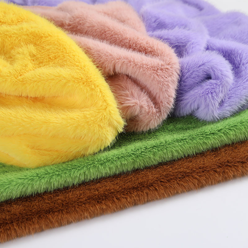 Sewing Garments - ผ้าขนสัตว์เทียมเนื้อนุ่มแบบขนสั้นและขนยาว สำหรับทำปกเสื้อ ผ้าพันคอ ฉากหลัง งานฝีมือ DIY
