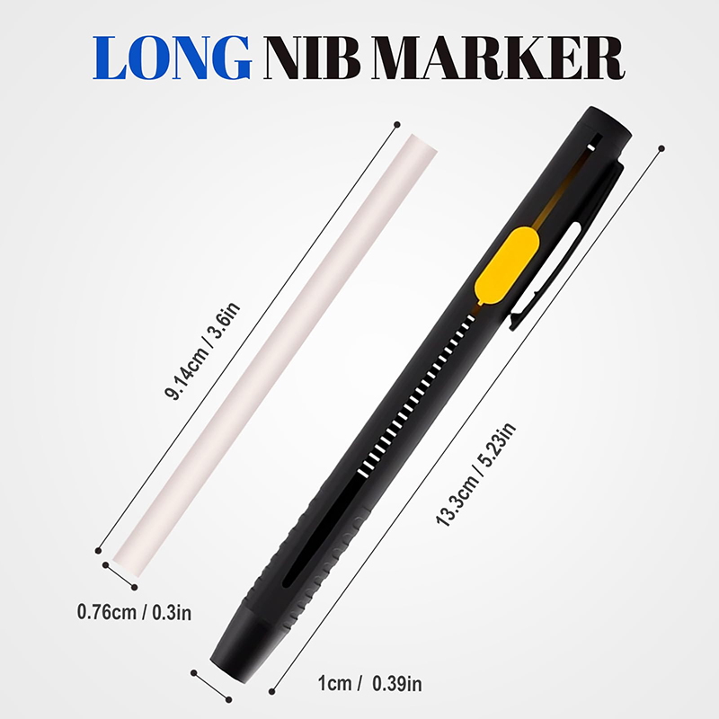 Tailor Chalk Marker - ชอล์กเขียนผ้าสำหรับงาน DIY งานเย็บผ้า 2 ด้าม+20 แท่งรีฟิล