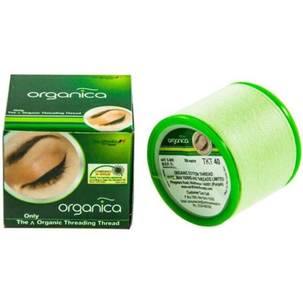Embroidery Floss Thread - ด้ายปักผ้าฝ้าย 100% สีเขียวอ่อน 300 นิ้ว ด้ายฝ้ายแท้สำหรับเย็บมือและตกแต่ง