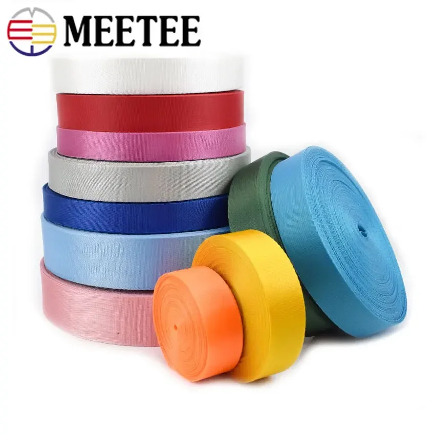 Binding Tape Bias - สายรัดไนลอนหลากสี 42 เมตร ขนาด 20-50 มม.