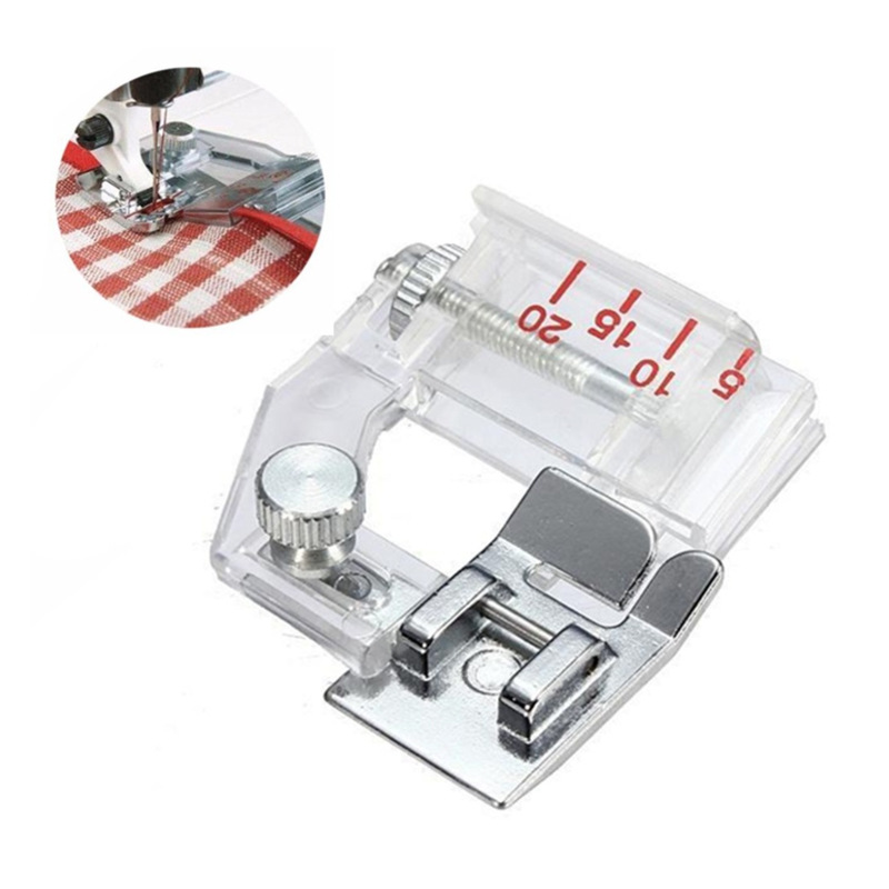 Textile Sewing Machine - ตีนผีรีดจีบแบบ Low Shank สำหรับจักรเย็บผ้า Brother, Janome,