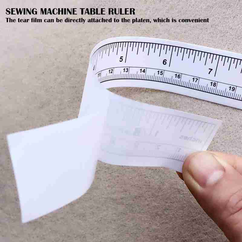 Sewing Labels - เทปวัดขนาด 90 ซม. แบบมีกาวในตัว วัสดุไวนิล สำหรับเครื่องเย็บผ้า