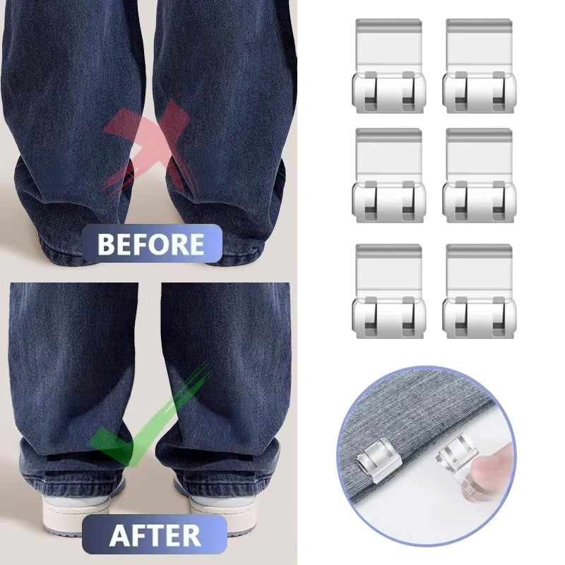 คลิปหนีบขาเสื้อแบบซ่อน 4~10 ชิ - Sewing Technology บทวิจารณ์และราคา