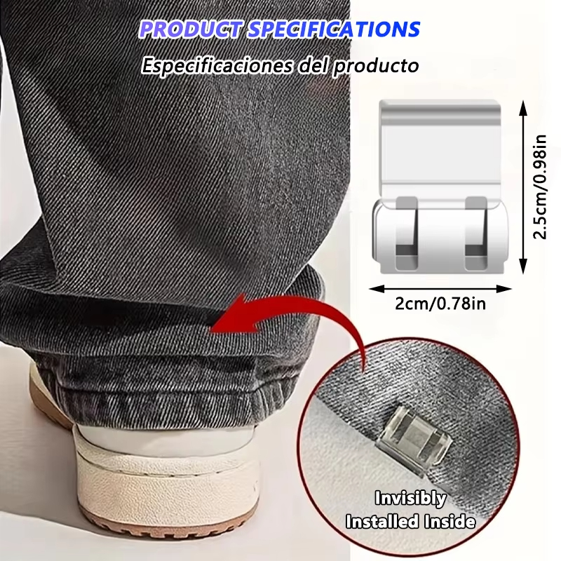 คลิปหนีบขาเสื้อแบบซ่อน 4~10 ชิ - Sewing Technology บทวิจารณ์และราคา