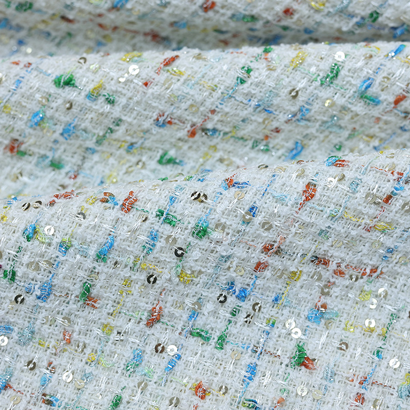 ผ้าทวีดสไตล์คลาสสิกขนาด 100*14 - Sewing Tweed Fabric บทวิจารณ์และราคา
