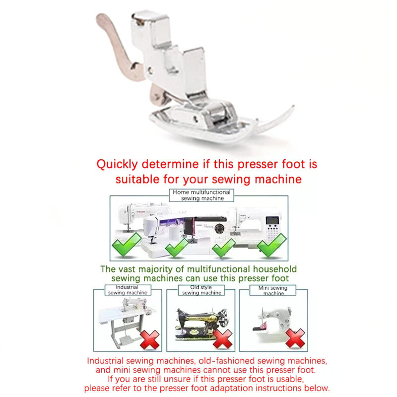 ตัวจับเท้าจักรเย็บผ้าแบบสแนปออ - Textile Sewing Machine บทวิจารณ์และราคา