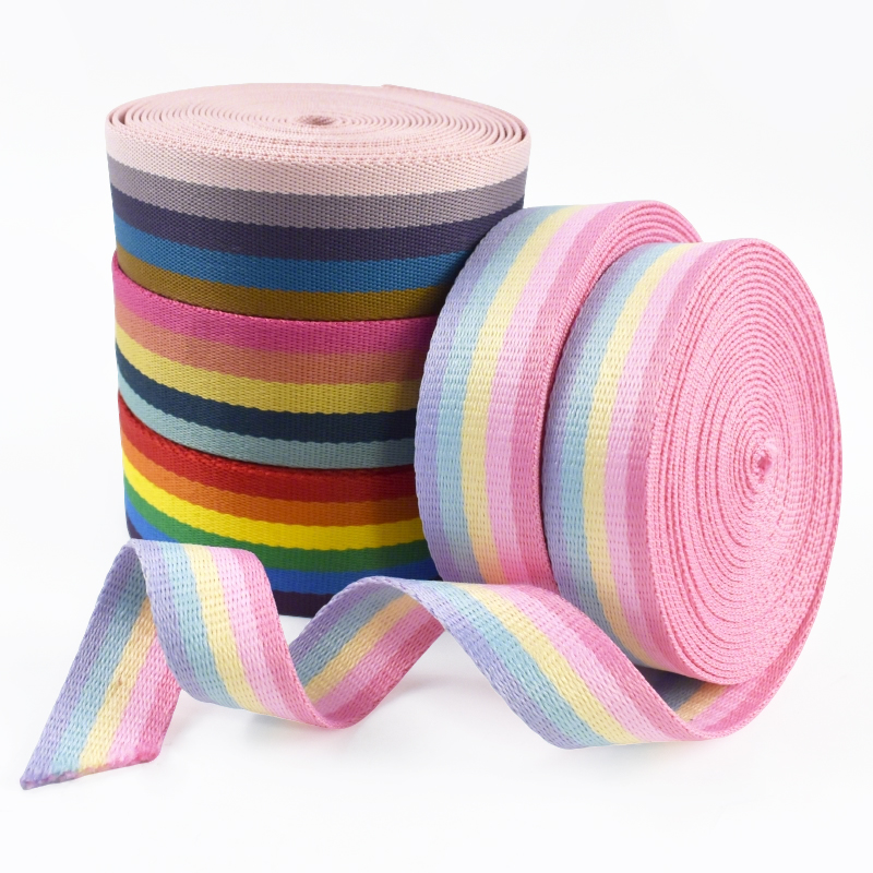 สายรัดผ้าร่มสีรุ้งขนาด 5/10 เม - Binding Tape Bias บทวิจารณ์และราคา
