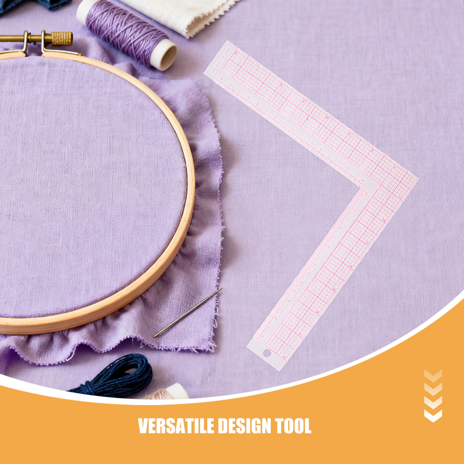 4 ชิ้น ไม้บรรทัดวัดเสื้อผ้า รู - Sewing Garments บทวิจารณ์และราคา