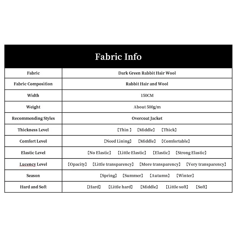 ผ้าขนกระต่ายสีเขียวเข้ม ราดราส - Sewing Tweed Fabric บทวิจารณ์และราคา