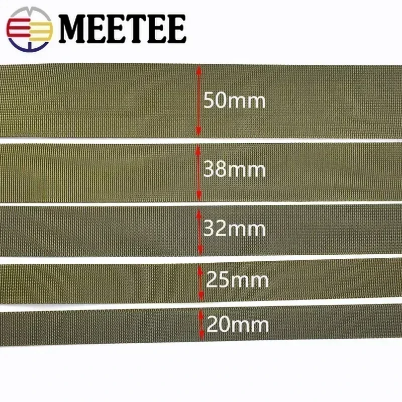 5 เมตร 20-38 มม.เทปไนลอนสําหรั - Binding Tape Bias บทวิจารณ์และราคา