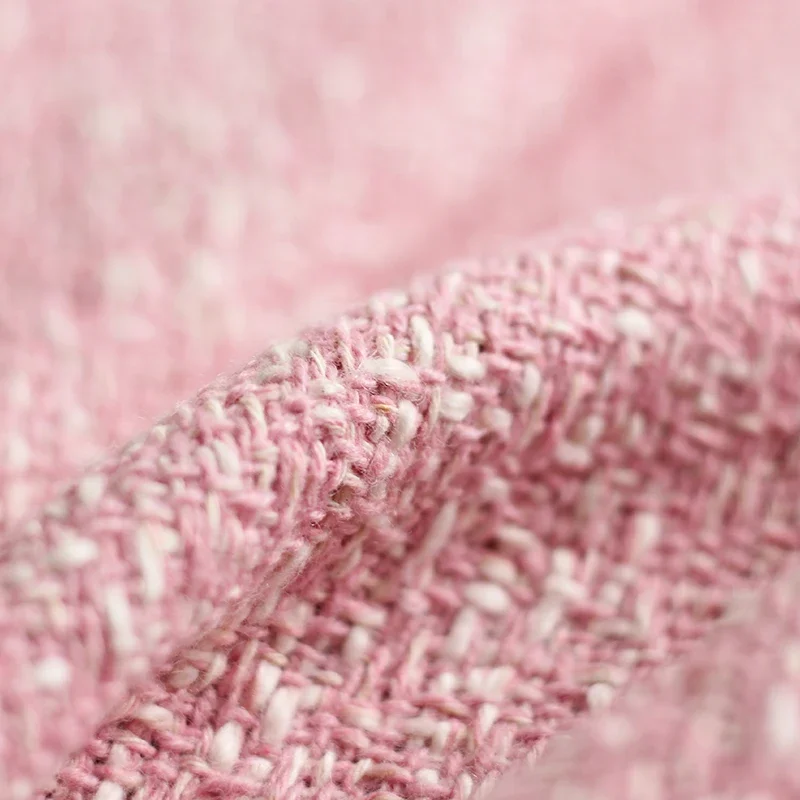Redraspberry 145 ซม.สีชมพูสีขา - Sewing Tweed Fabric บทวิจารณ์และราคา