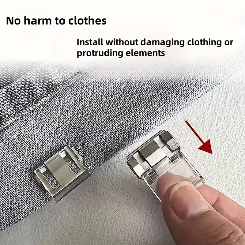 คลิปหนีบขาเสื้อผ้าแบบซ่อน 4~10 - Sewing Technology บทวิจารณ์และราคา