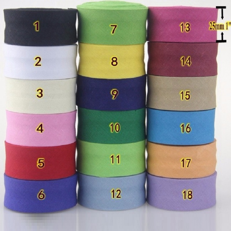 เทปผ้าคอตตอนสำหรับเย็บขอบผ้า ข - Binding Tape Bias บทวิจารณ์และราคา