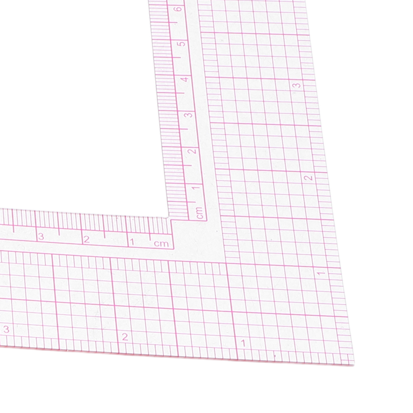 ไม้บรรทัดพลาสติกรูปตัว L ความแ - Sewing Garments บทวิจารณ์และราคา