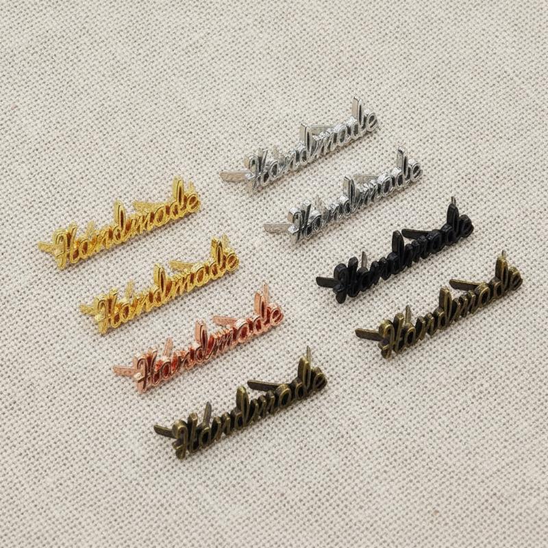 ป้ายโลหะตัวอักษรทำมือ 10 ชิ้น  - Sewing Labels บทวิจารณ์และราคา