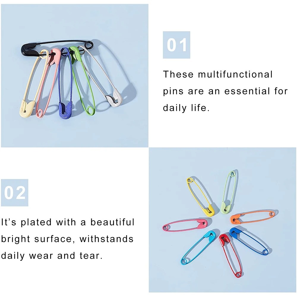 10/50/100 ชิ้น เข็มกลัดนิรภัยห - Sewing Labels บทวิจารณ์และราคา
