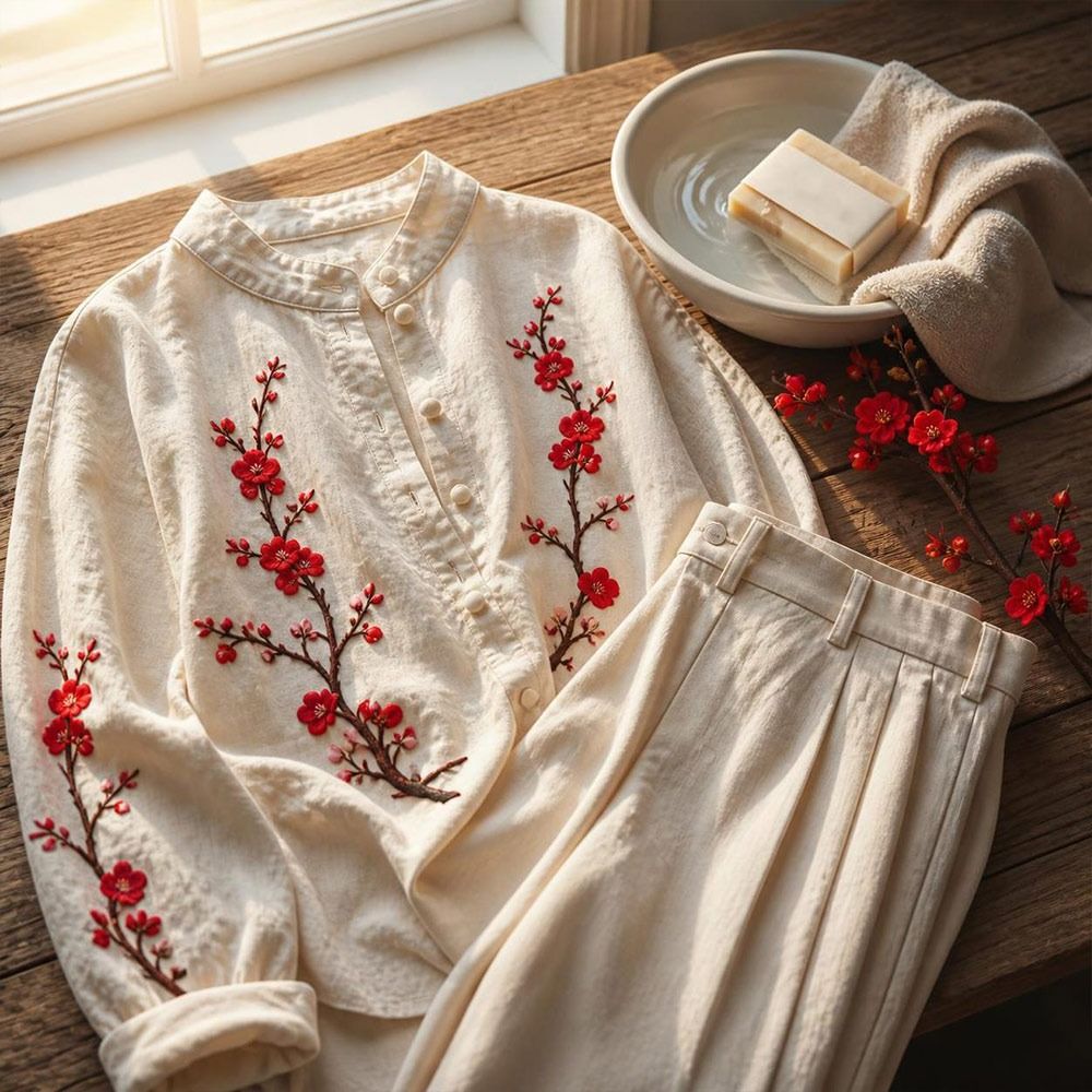 แผ่นปะลายดอกซากุระแบบ DIY สำหร - Textile For Sewing บทวิจารณ์และราคา