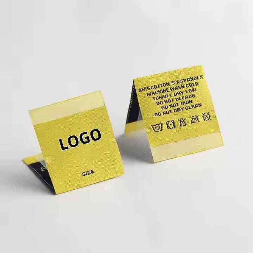 ป้ายทอผ้าดามัสก์ปักลายหรูหราสั - Sewing Labels บทวิจารณ์และราคา