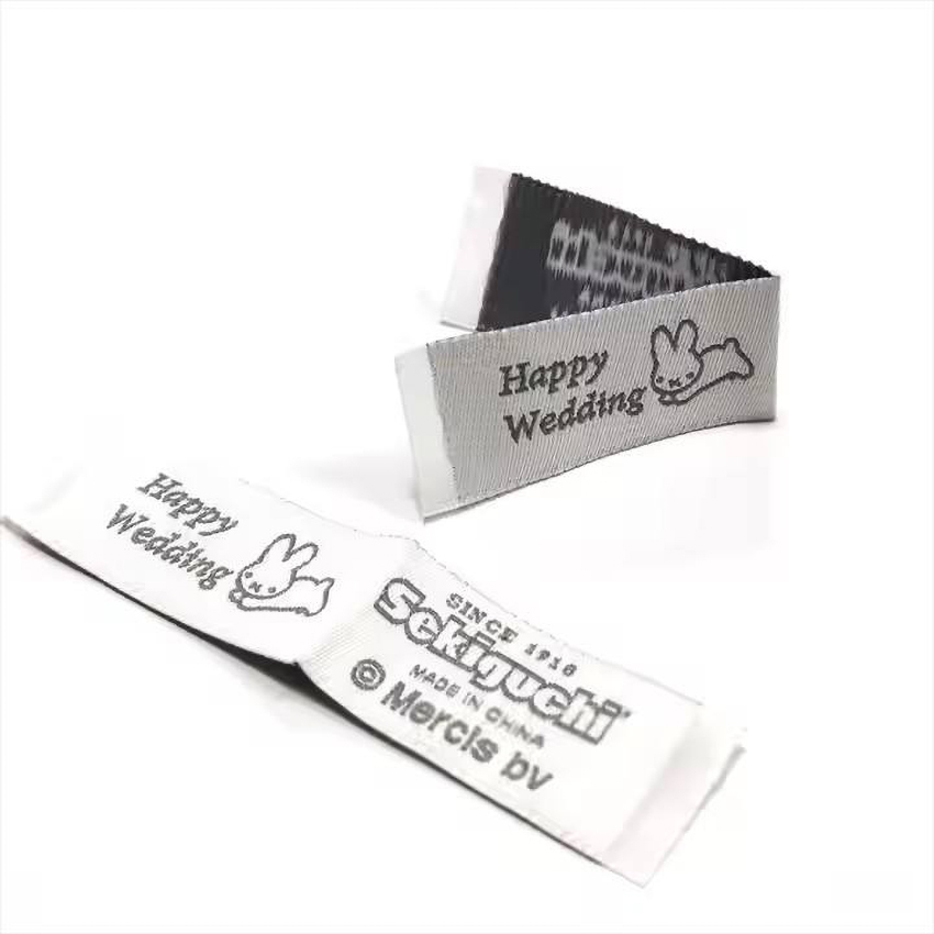 ป้ายทอผ้าดามัสก์ปักลายหรูหราสั - Sewing Labels บทวิจารณ์และราคา