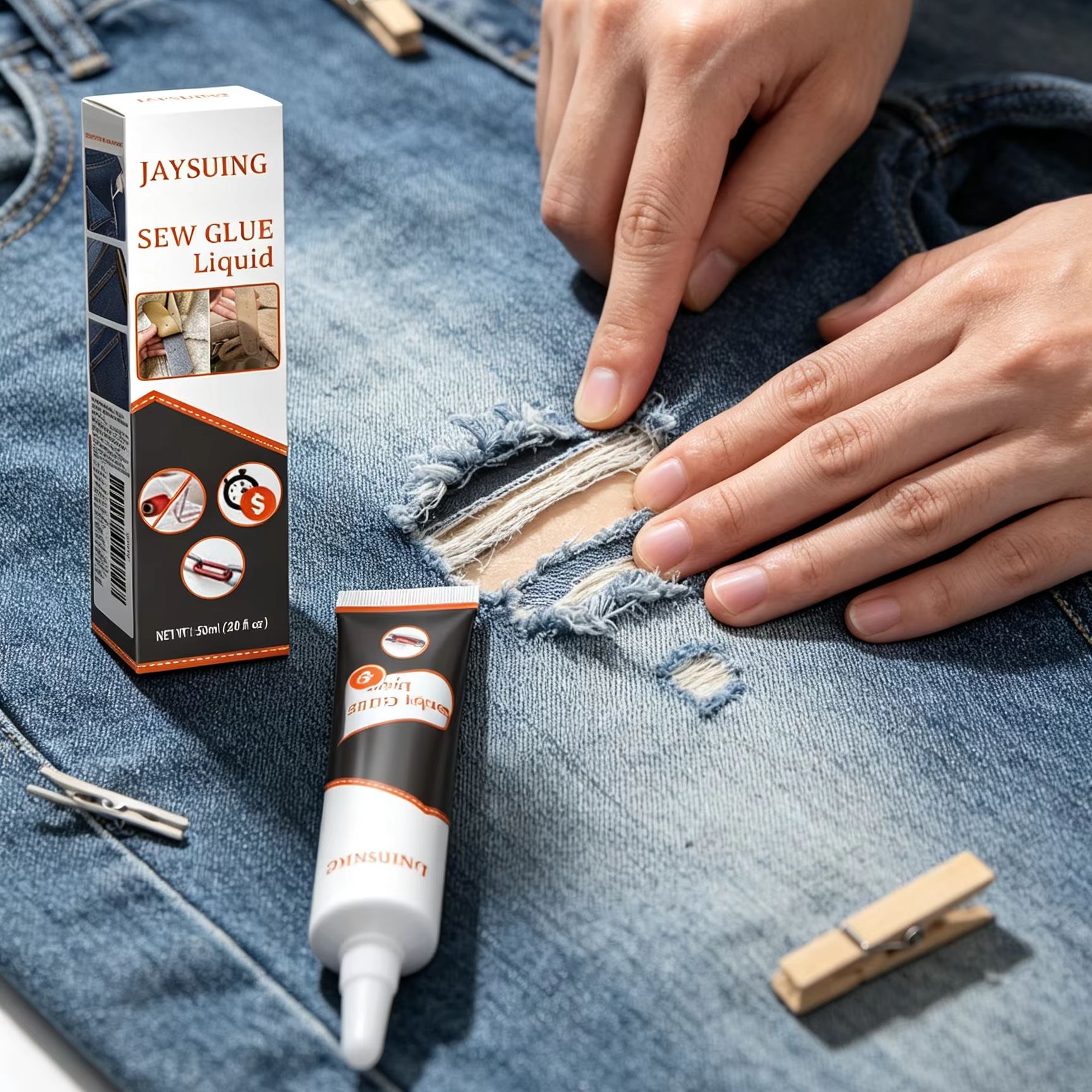 กาวซ่อมเสื้อผ้า Jaysuing แห้งเ - Sewing Technology บทวิจารณ์และราคา