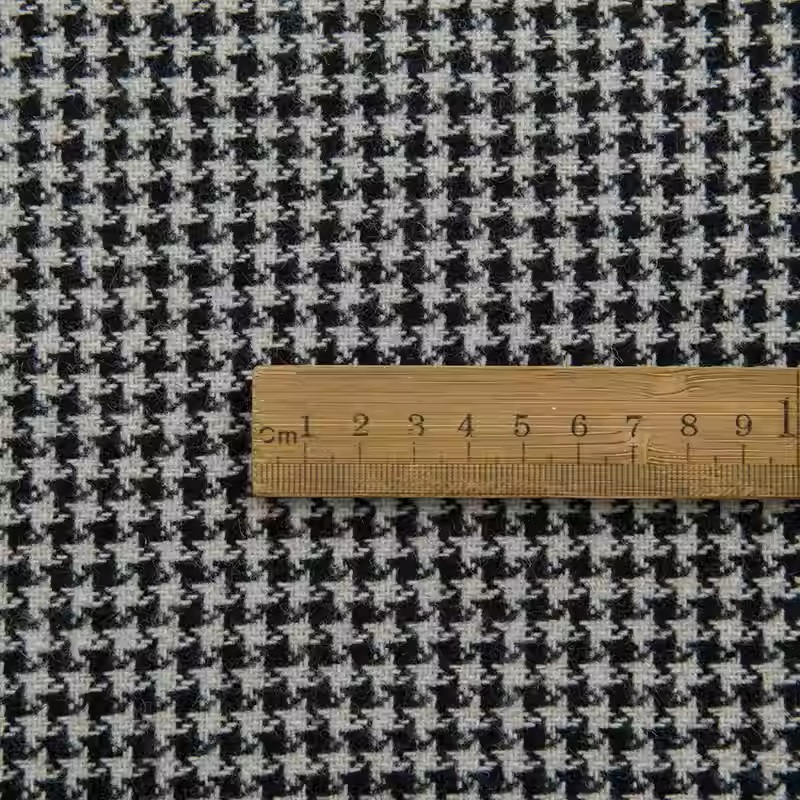 ผ้าทวีดถักลายฮาวด์ทูธสีน้ำตาลอ - Sewing Tweed Fabric บทวิจารณ์และราคา