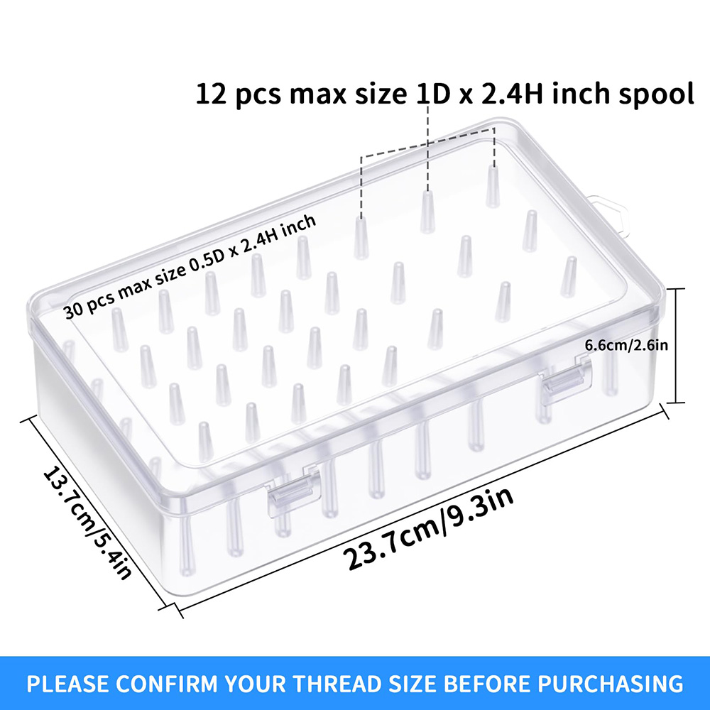 กล่องจัดเก็บด้ายแบบมีหมุด, ที่ - Embroidery Floss Thread บทวิจารณ์และราคา