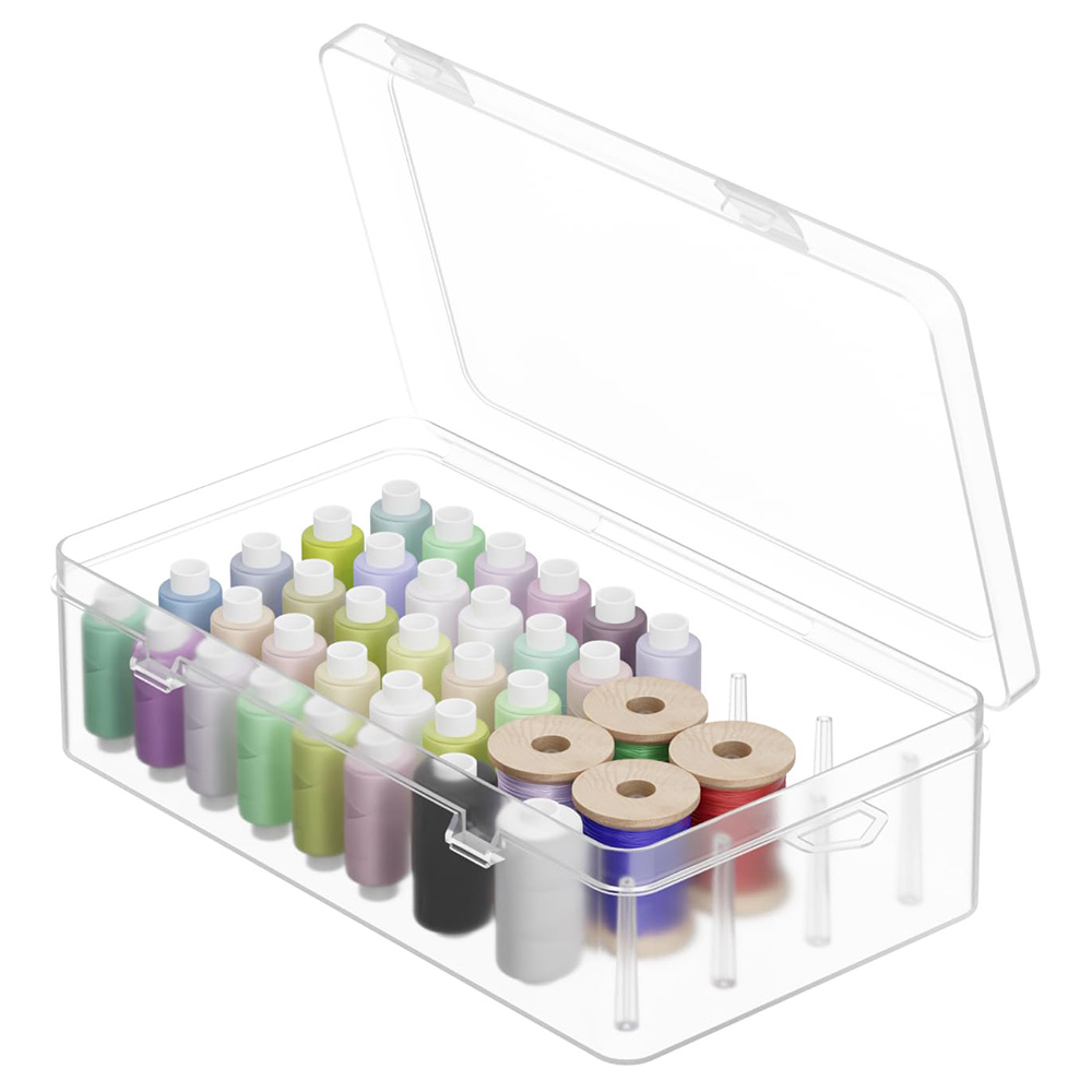 กล่องจัดเก็บด้ายแบบมีหมุด, ที่ - Embroidery Floss Thread บทวิจารณ์และราคา