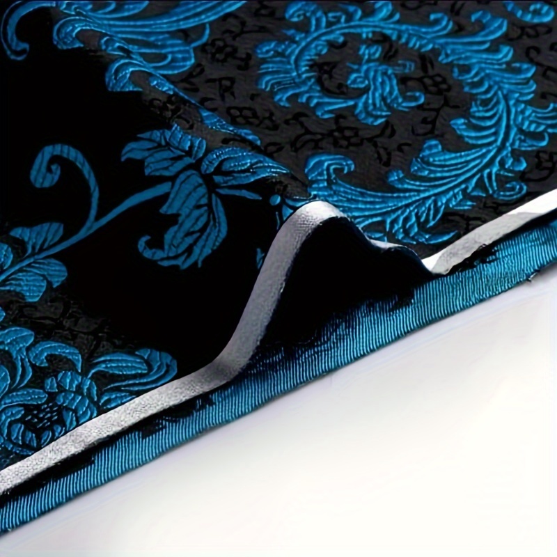 ผ้าลายปักหางนกฟีนิกซ์สีน้ำเงิน - Sewing Garments บทวิจารณ์และราคา
