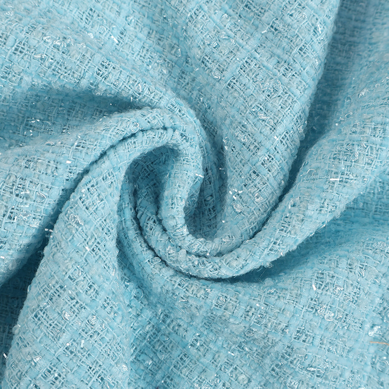 ผ้าทวีดเชนิลล์แบบธรรมดา ทอเป็น - Sewing Tweed Fabric บทวิจารณ์และราคา