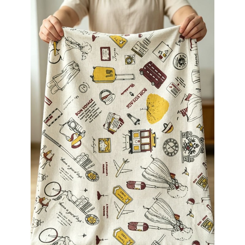 ผ้าผสมลายพิมพ์เด็กผู้หญิงสำหรั - Textile For Sewing บทวิจารณ์และราคา