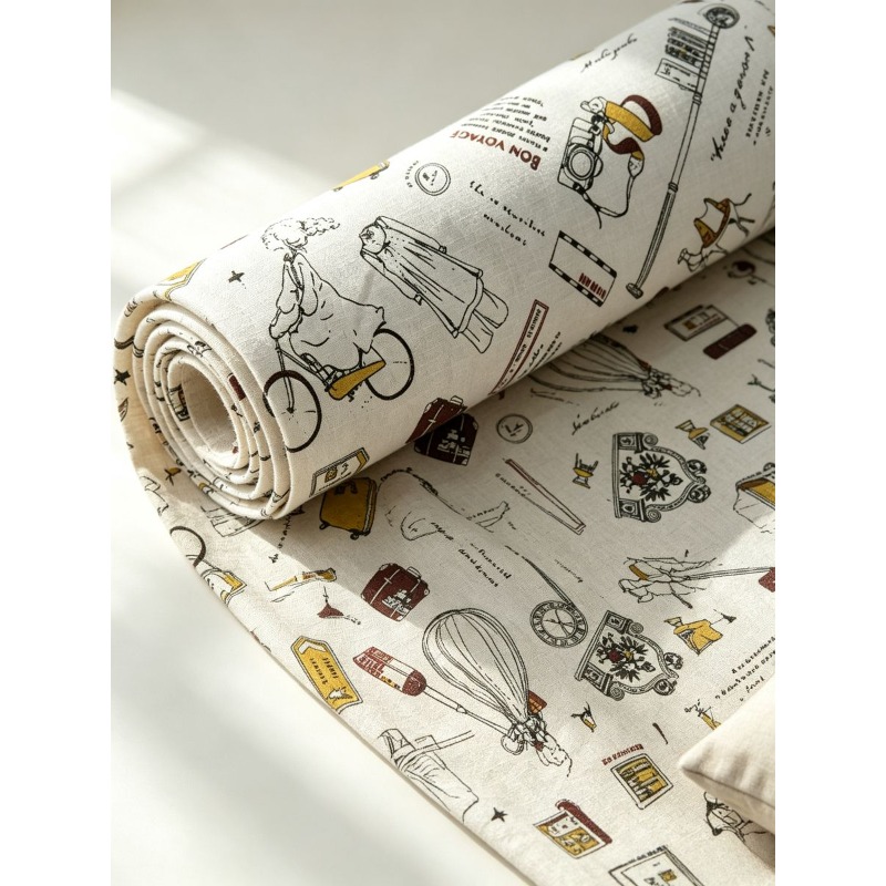 ผ้าผสมลายพิมพ์เด็กผู้หญิงสำหรั - Textile For Sewing บทวิจารณ์และราคา