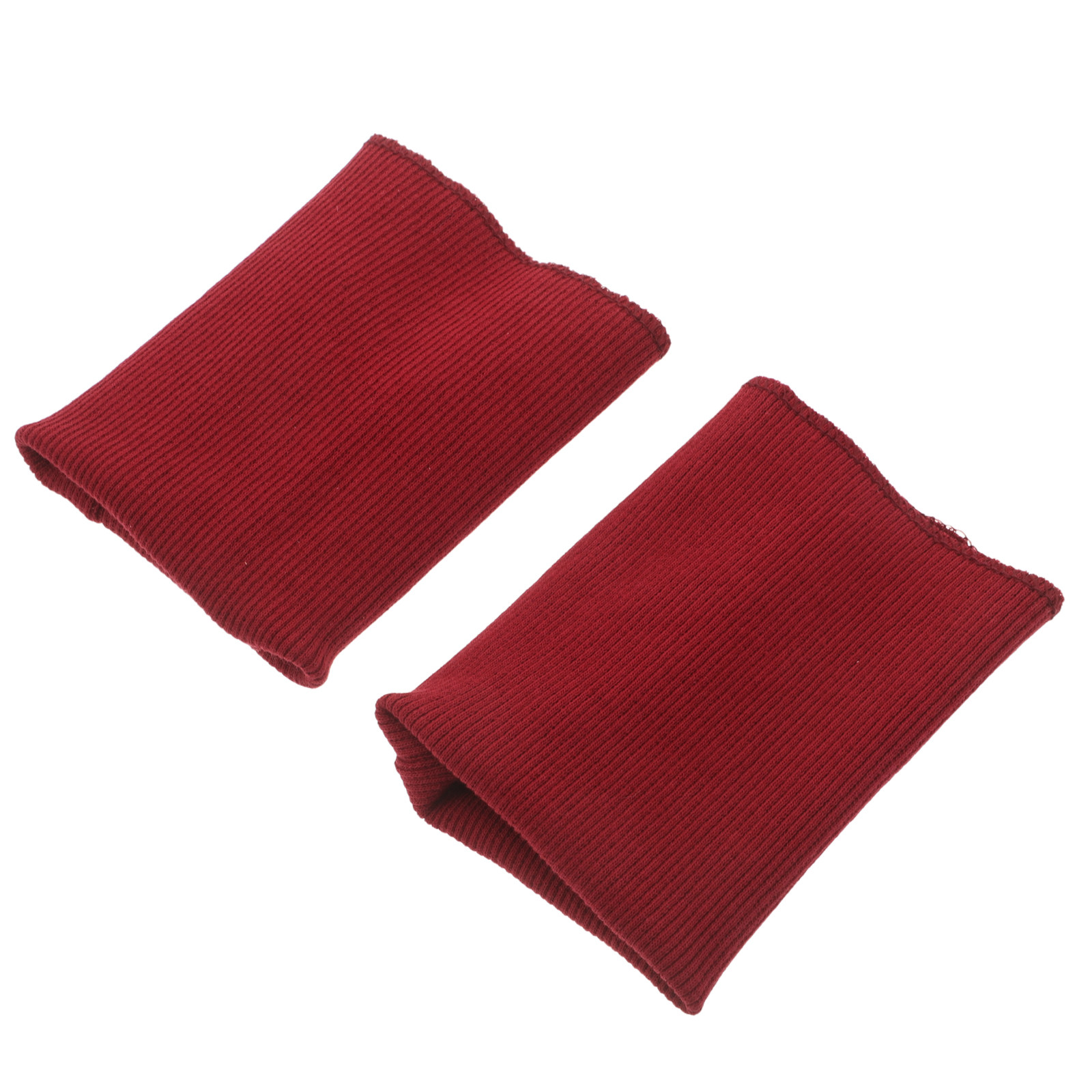 ผ้าริบถักสีแดงเข้ม 1 คู่ สำหรั - Textile For Sewing บทวิจารณ์และราคา