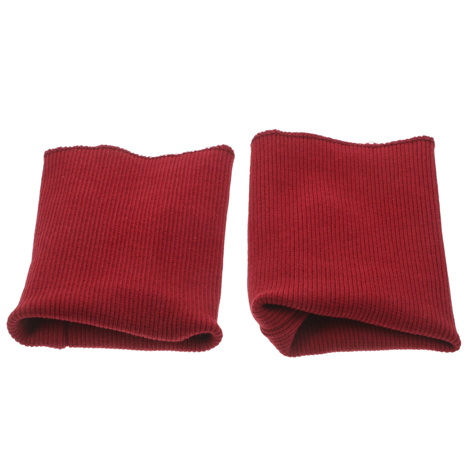 ผ้าริบถักสีแดงเข้ม 1 คู่ สำหรั - Textile For Sewing บทวิจารณ์และราคา